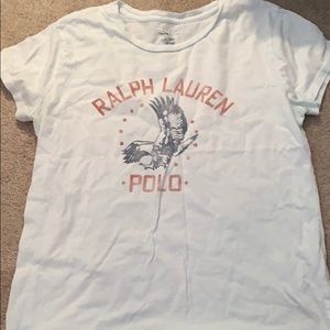 White Ralph Lauren Polo top